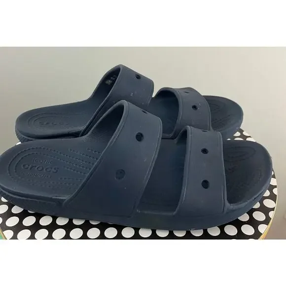CROCS | Shoes | Crocs Unisex Classic Twostrap Slide Sandals  display picture 1